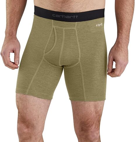 Carhartt Men's Base Force 8" Inseam Tech Boxer Brief in Saudi Arabia