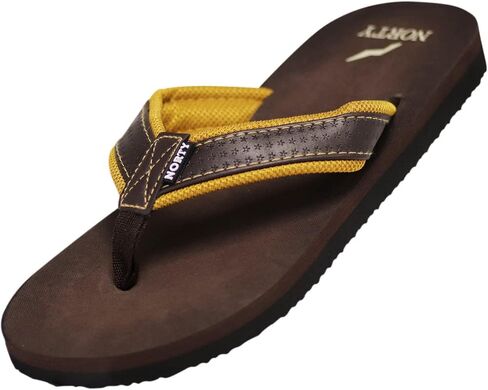NORTY Mens Casual Flip Flop Thong Sandals For Beach, Pool or Everyday in Saudi Arabia