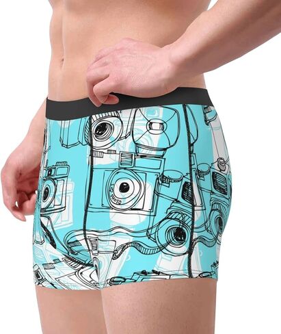 Men's Underwear Boxer Briefs Soft Breathable Stretch Underwear Trunks with Bulge Pouch for Men Boys in Kuwait