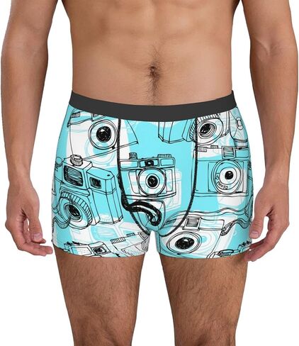Men's Underwear Boxer Briefs Soft Breathable Stretch Underwear Trunks with Bulge Pouch for Men Boys in Kuwait