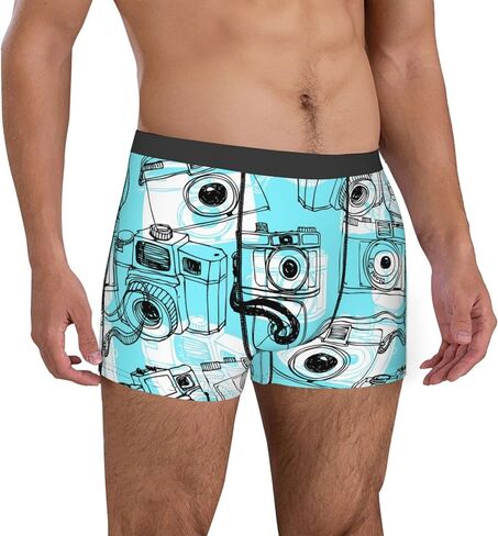 Men's Underwear Boxer Briefs Soft Breathable Stretch Underwear Trunks with Bulge Pouch for Men Boys in Kuwait