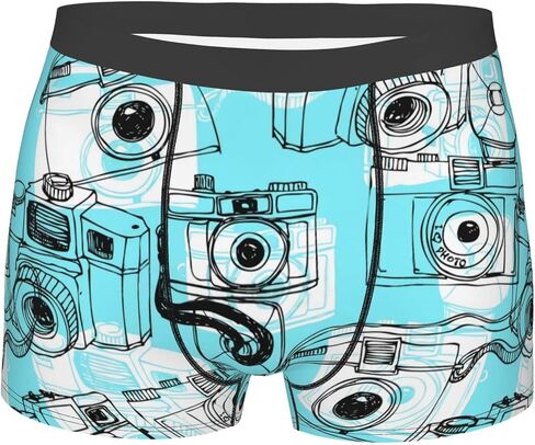 Men's Underwear Boxer Briefs Soft Breathable Stretch Underwear Trunks with Bulge Pouch for Men Boys in Kuwait