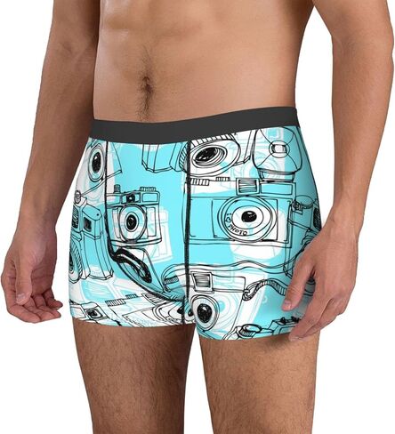 Men's Underwear Boxer Briefs Soft Breathable Stretch Underwear Trunks with Bulge Pouch for Men Boys in Kuwait