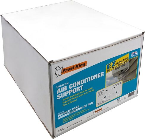 Frost King ACBNT1 No Tools T-Frame Air Conditioner Bracket, White in Kuwait
