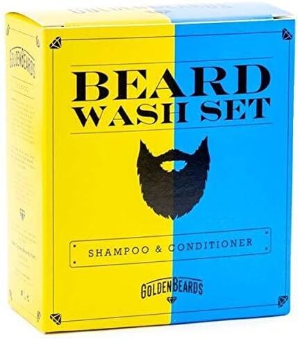 Beard Shampoo and Conditioner Set. The perfect combination for washing your beard 100ml + 100ml of Handmade Product especially made for your beard. MADE IN DENMARK in Kuwait