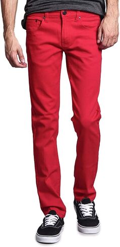 VICTORIOUS Men's Slim Fit Colored Jeans in Saudi Arabia