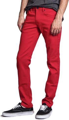 VICTORIOUS Men's Slim Fit Colored Jeans in Saudi Arabia
