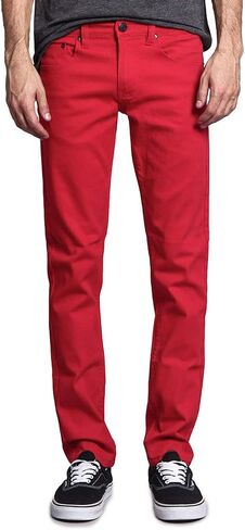 VICTORIOUS Men's Slim Fit Colored Jeans in Saudi Arabia