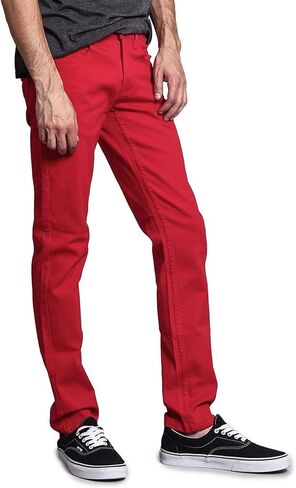 VICTORIOUS Men's Slim Fit Colored Jeans in Saudi Arabia