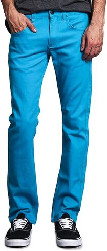 VICTORIOUS Men's Slim Fit Colored Jeans in Saudi Arabia