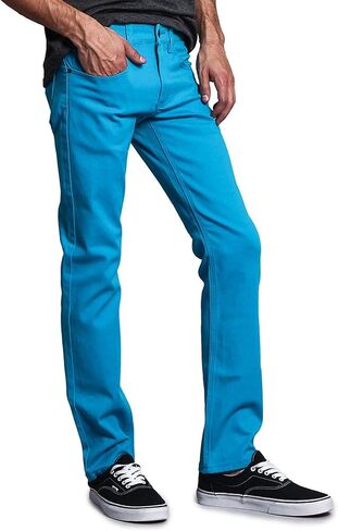 VICTORIOUS Men's Slim Fit Colored Jeans in Saudi Arabia