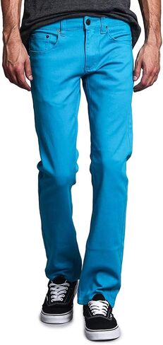 VICTORIOUS Men's Slim Fit Colored Jeans in Saudi Arabia