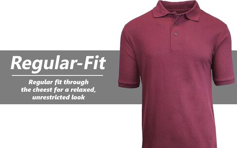 Galaxy by Harvic Mens Polo Pique Shirt in Saudi Arabia