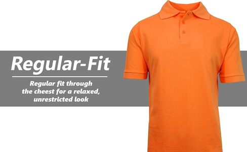 Galaxy by Harvic Mens Polo Pique Shirt in Saudi Arabia