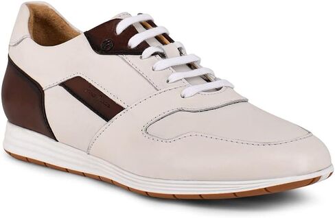 FRANCO CUADRA Men's Sneakers with Laces in Bovine Leather in Saudi Arabia