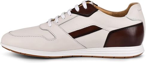 FRANCO CUADRA Men's Sneakers with Laces in Bovine Leather in Saudi Arabia