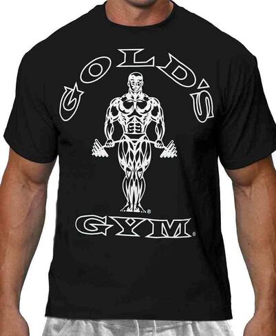 Gold's Gym T-Shirt - Official Licensed - BT-1 in Saudi Arabia