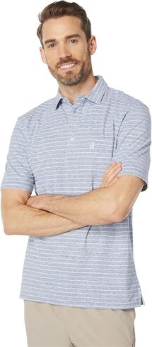 johnnie-O Neese Striped Polo in Saudi Arabia