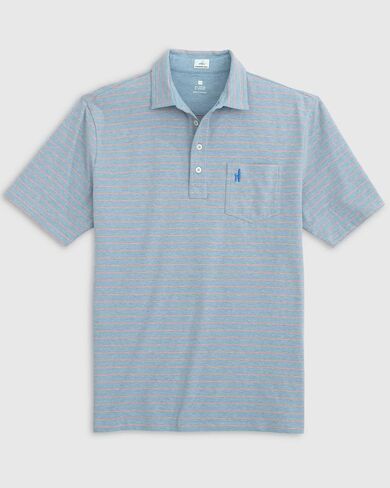 johnnie-O Neese Striped Polo in Saudi Arabia