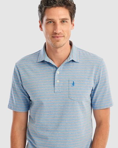 johnnie-O Neese Striped Polo in Saudi Arabia
