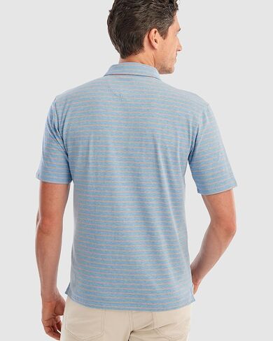johnnie-O Neese Striped Polo in Saudi Arabia