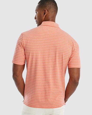 johnnie-O Neese Striped Polo in Saudi Arabia