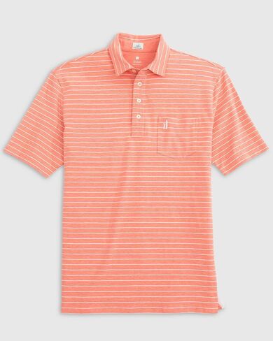 johnnie-O Neese Striped Polo in Saudi Arabia