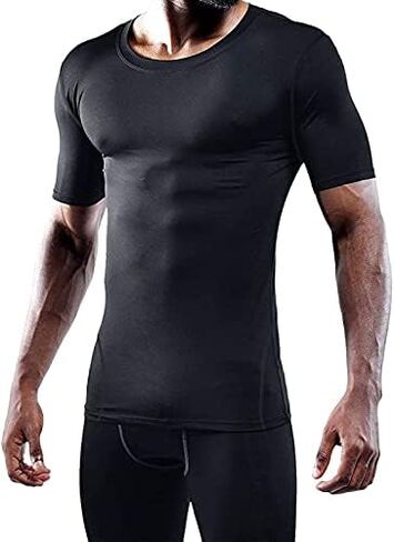قمصان عضلات رجالية مكونة من 3 قطع بدون أكمام من Dri Fit للتمارين الرياضية in Saudi Arabia