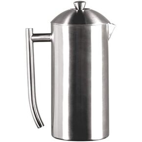 Frieling Double-Walled Stainless-Steel French Press Coffee Maker - Brushed 17 Ounces - Brushed Stainless French Press in Saudi Arabia