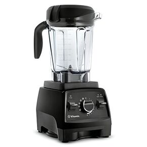 Vitamix Professional Series 750 Blender, Professional-Grade, 64 oz. Low-Profile Container, Black, Self-Cleaning - 1957 & Blade Scraper Accessory, Grey