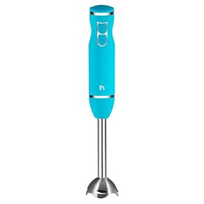 Immersion Hand Blender 2 Speed Stick Mixer with Stainless Steel Shaft & Blade, 300 Watts Easily Food, Mixes Sauces, Purees Soups, Smoothies, and Dips, Black in Saudi Arabia