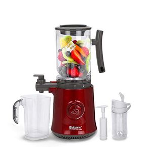 Balzano Yoga Blender/Smoothie Maker/Juicer/Soup Maker with Auto Seed Saperation and Immunity Booster - Black, compact in Saudi Arabia