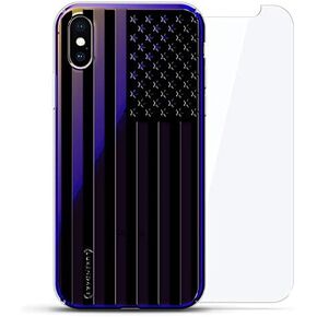 حزمة 360 متدرجة فاخرة: جراب من السيليكون الرقيق للغاية + زجاج مقوى لهاتف iPhone Xs Max (6. 5") in Kuwait