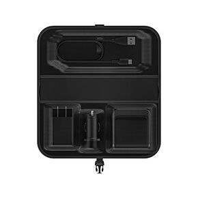 مجموعة السفر Mophie - محمولة، شحن لاسلكي لأجهزة Samsung وApple iPhone 8/iPhone X والهواتف الذكية الأخرى التي تدعم Qi - أسود (409901792) in Kuwait