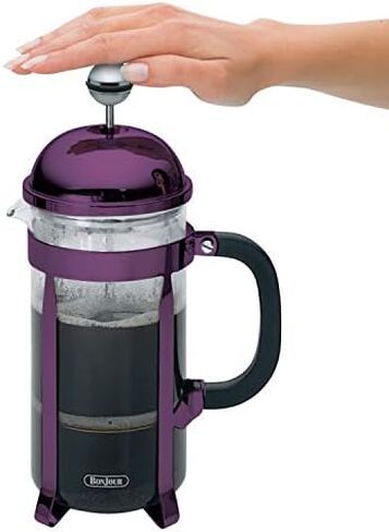BonJour Coffee 8-Cup Maximus French Press, Blue in Saudi Arabia