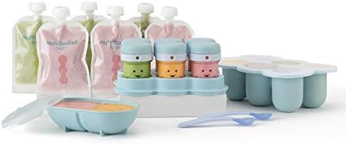 NutriBullet NBY-50100 Baby Complete Food-Making System, 32-Oz, Blue in Saudi Arabia