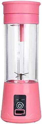 Mind Reader Blender, Rechargeable Personal Juicer, USB-Powered, Portable, Handheld, Smoothie, 3.125"L x 3.125"W x 9"H, Blue in Saudi Arabia