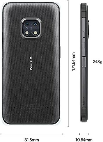 Nokia XR20 5G Android 11 Unlocked Rugged Smartphone Dual SIM US Version 6/128GB 6.67-Inch Screen 48MP Dual Camera Polar Night/Blue in Kuwait