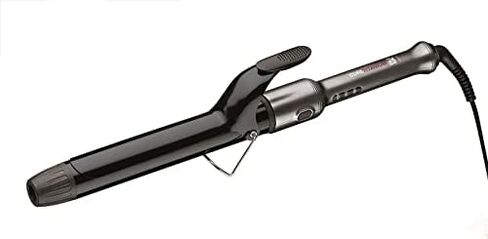 مكواة تمويج الشعر الزنبركية برو كيرلتيتانيوم من روسك 3.17 سم، لجميع أنواع الشعر - أسطوانة ممتدة لتجعيدات ناعمة فورية أو موجات الشاطئ المركبة، تسخين سريع وبارد إلى درجة حرارة 430 درجة in Kuwait