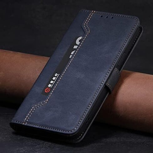 Case for iPhone 13 Pro Max, Luxury Flip Wallet Style Phone Case with Card Holder for iPhone 13 Pro Max 5G (6.7" 2021 Release), Gray-A in Kuwait