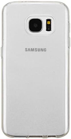 MyBat Cell Phone Case for Samsung G930 - Retail Packaging - Transparent/White in Saudi Arabia