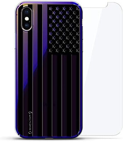 حزمة 360 متدرجة فاخرة: جراب من السيليكون الرقيق للغاية + زجاج مقوى لهاتف iPhone Xs Max (6. 5") in Saudi Arabia