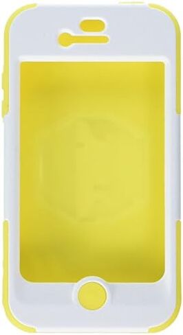 MyBat iPhone 4S/4 Goalkeeper Hybrid Protector Cover with Dark Blue Stand - Retail Packaging - Green/Yellow in Saudi Arabia