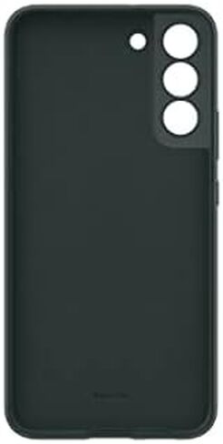 Samsung Galaxy S22+ Silicone Cover, Protective Phone Case, Soft, Sleek Protection, Slim Design, Matte Finish, US Version, Dark Green,EF-PS906TGEGUS in Saudi Arabia