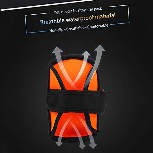 AINAAN Universal Running Armband, Arm Cell Phone Holder, Fitness and Gym Workouts, Compatible with All Regular Size Phones （Purple） in Kuwait