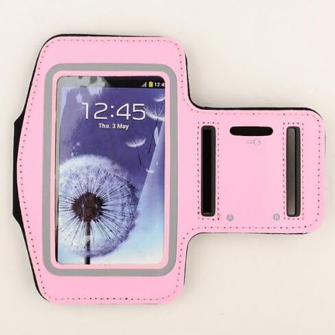 Black +Pink Running Sports Armband Case Cover for Samsung Galaxy S3 SIII I9300 in Saudi Arabia