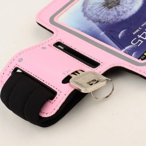 Black +Pink Running Sports Armband Case Cover for Samsung Galaxy S3 SIII I9300 in Saudi Arabia