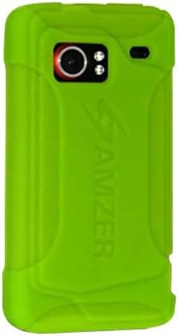 Amzer Silicone Skin Jelly Case for HTC DROID Incredible PB31200 - Green in Saudi Arabia