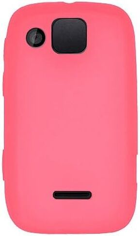 Amzer Silicone Skin Jelly Case for Motorola CITRUS WX445 - Baby Pink in Saudi Arabia