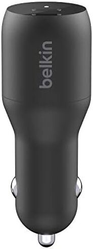 بلكن شاحن سيارة USB-C PD 36 واط (شاحن سيارة مزدوج 18 واط USB-C لتوصيل الطاقة لايفون 14 وسلسلة 13 وسامسونج وجوجل والمزيد) in Kuwait
